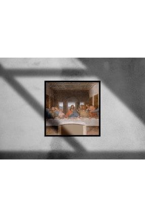 Leonardo Da Vinci Son Akşam Yemeği Mdf Tablo Yüksek Baskı Kaliteli Kendinden Çerçeve Görünümlü T134 4529003401022