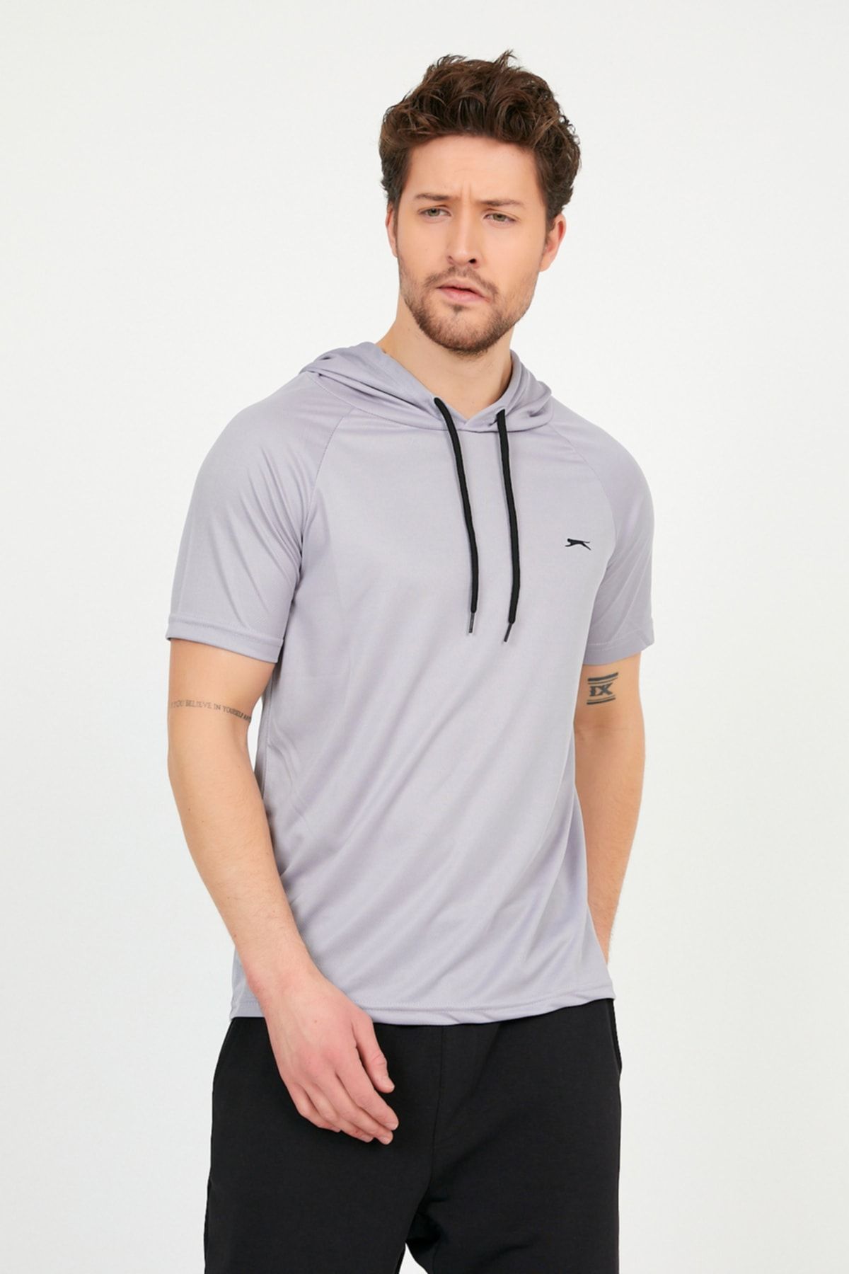 تی شرت مردانه Ragna I خاکستری Slazenger