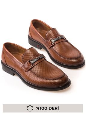 Deri 3 Renk Erkek Deri Loafer Ayakkabı U7-775935