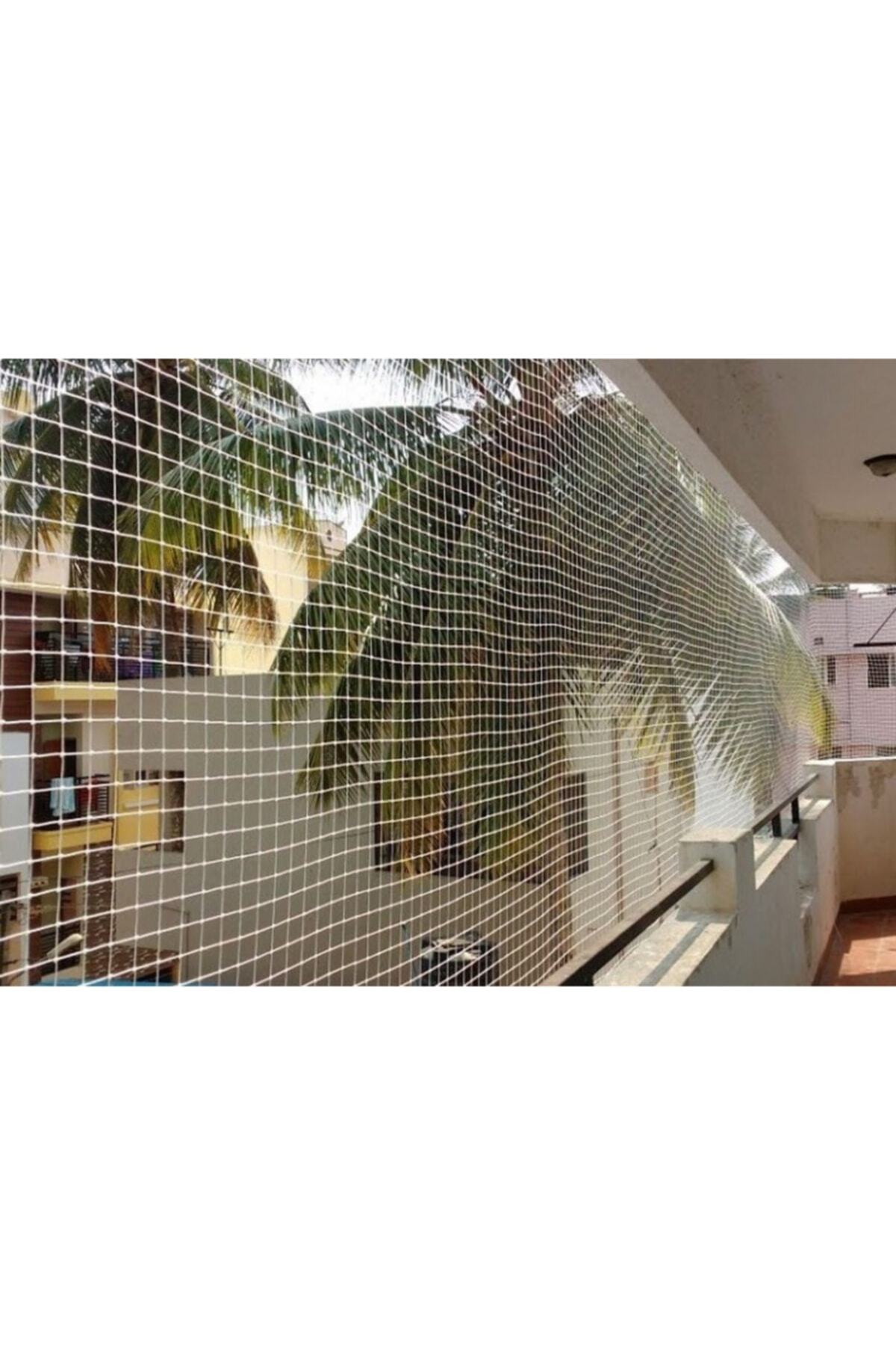 Kuş Filesi 2,5x10 Metre Balkon Filesi Kuş Önleme Ağı Kedi Filesi 3