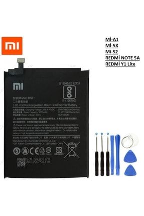 Xiaomi Mi A1 Redmi S2/y2 Pil Batarya Bn31+tamir Seti 08417