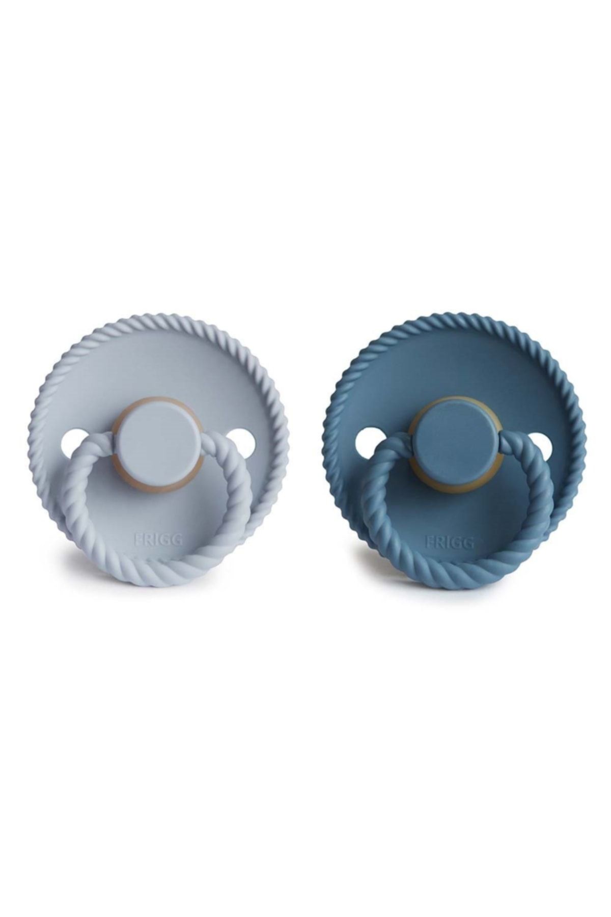 Frigg Rope İkili Kauçuk Emzik - Ocean View / Powder Blue 6-18 Ay