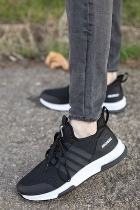 Siyah - Günlük Rahat Kullanım Sneaker Ayakkabı 1100024