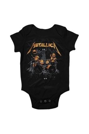 Metallica Bebek Body Bebek Zıbın Bebek Tulumu 115047QTF