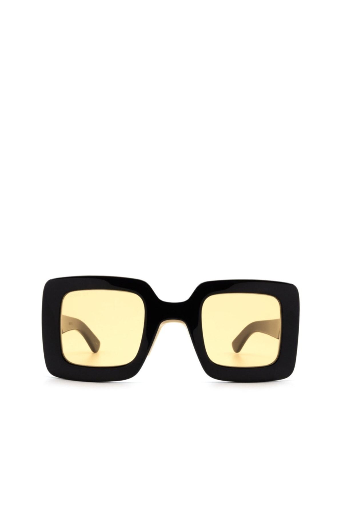 Gucci Sunglasses Yellow Black Trendyol