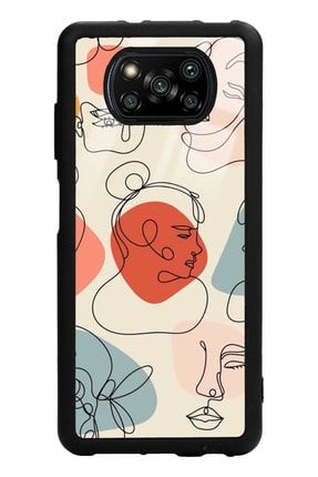 Xiaomi Poco X3 Nude Maske Tasarımlı Glossy Telefon Kılıfı xiaomipocox3gls3096