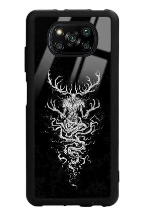 Xiaomi Poco X3 Witcher 3 Deer Tasarımlı Glossy Telefon Kılıfı xiaomipocox3gls3053