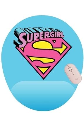 Supergirl Bilek Destekli Mouse Pad 4K-SUPERGIRL