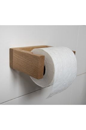 Ahşap Dekorasyon Tuvalet Kağıtlığı Geçmeli BNWCK58125MSHYG