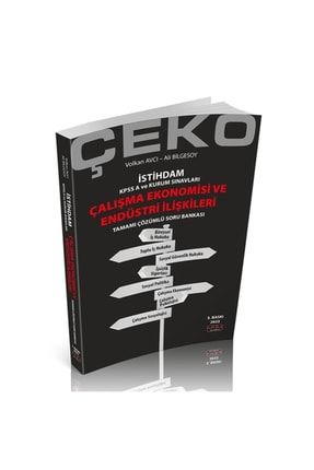 Çeko Istihdam Çalışma Ekonomisi Ve Endüstri Ilişkileri Soru Bankası Savaş Yayınları 2021 SavasKitap324