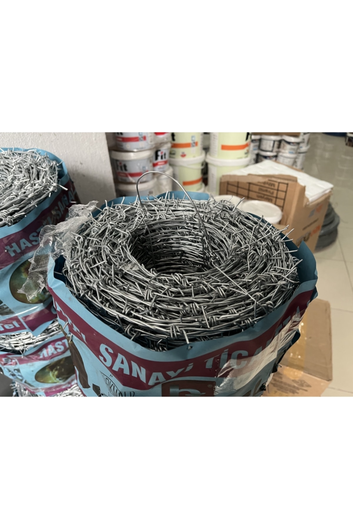2mm Kalınlığında 200mt Dikenli Tel/bahçe Çit 3