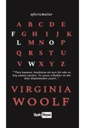 Aforizmalar - Virginia Woolf KRT.EMK.9786257961486