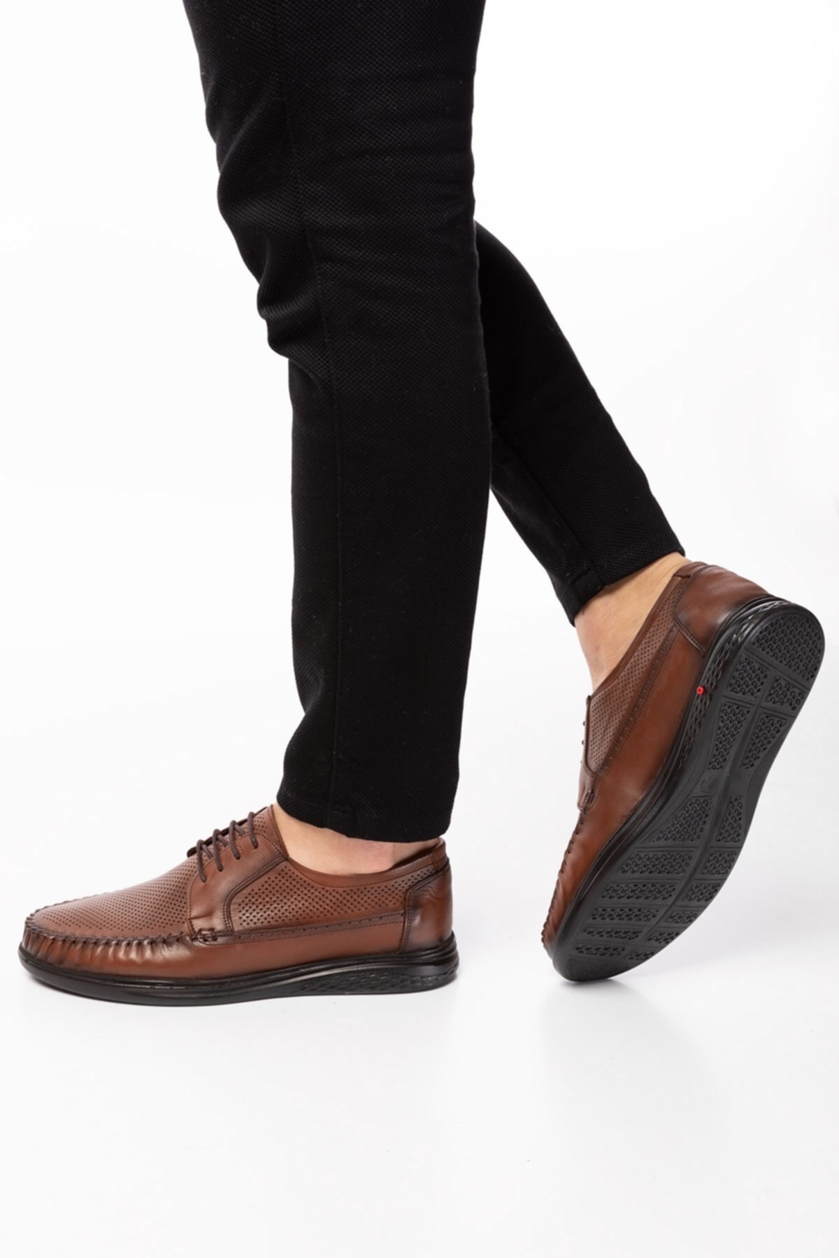 maximoda Deri Yazlık Hava Alabilen Garantili Hafif Casual Ayakkabı görsel 3