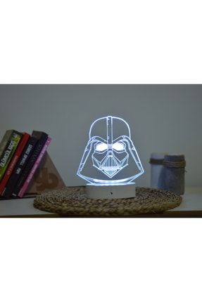 Darth Vader , Star Wars - 3 Boyutlu 16 Renk Dekoratif Gece Lambası 3d TYC00395441490