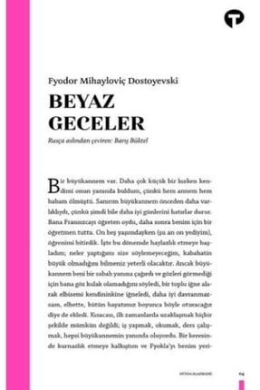 Beyaz Geceler Myr-9786052169162