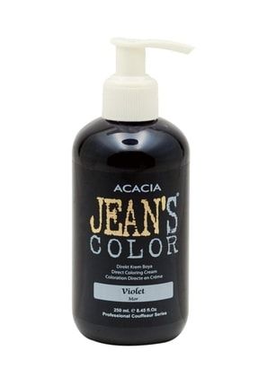 Jean's Color Mor 250ml. Vıolet Amonyaksız Balyaj Renkli Saç Boyası 11111