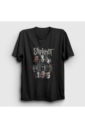 Unisex Siyah Band V2 Slipknot T-shirt 291357tt