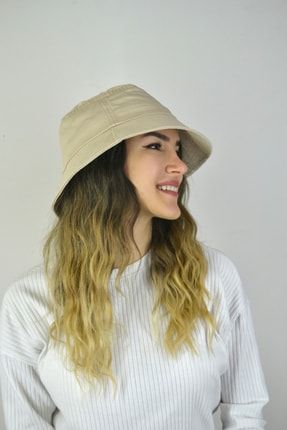 Kumaş Bucket Renkli Balıkçı Kadın Şapka BCK1001