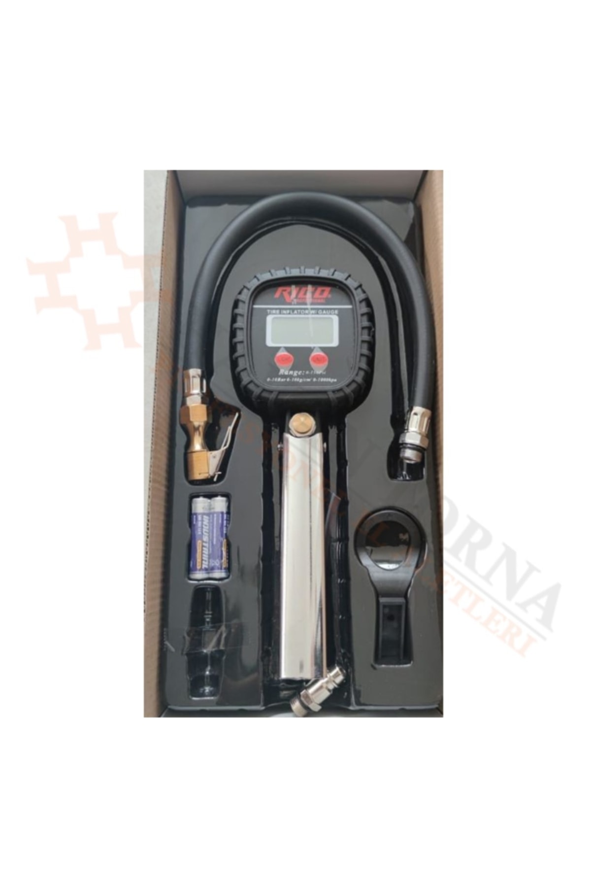 Rico Dijital Profesyonel Lastik Şişirme Hava Saati