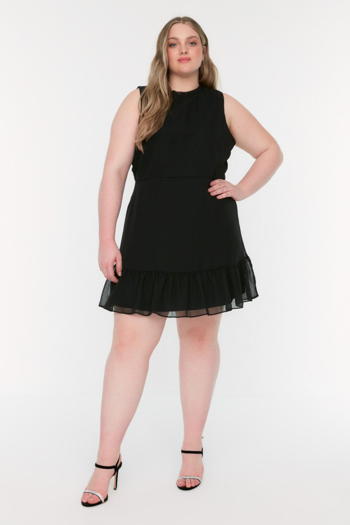 Black shift dress size 20 sales