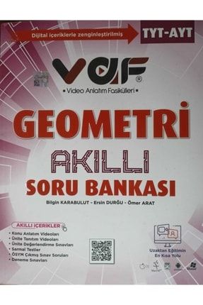 Vaf Geometri Akıllı Soru Banakası Ayt-tyt KFS-VAF-GEO-SB