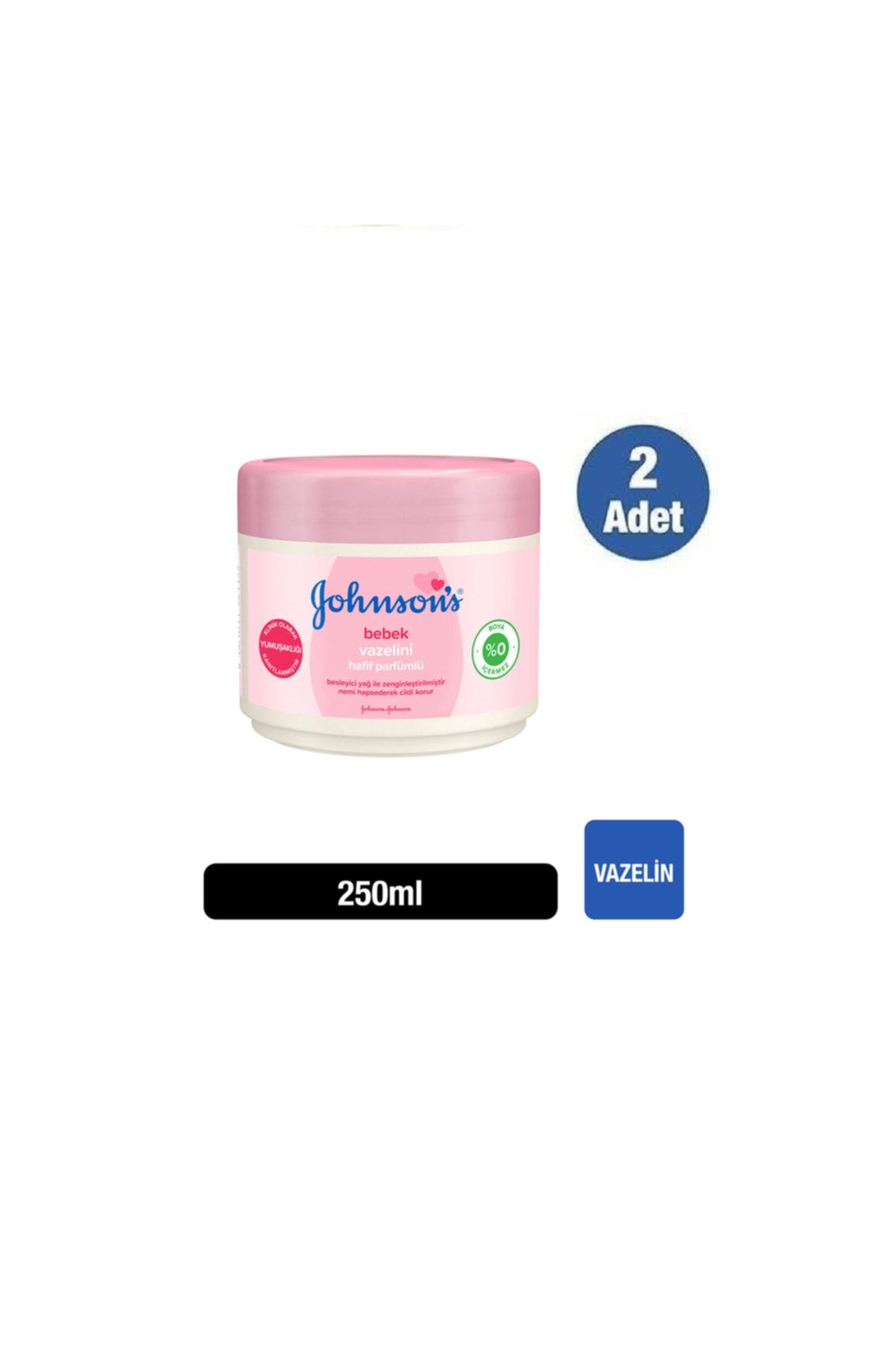 Baby Hafif Parfümlü Bebek Vazelini 250 Ml X 2 Adet