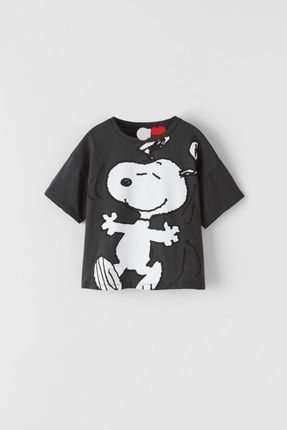 Erkek Çocuk Snoopy Baskılı T-shirt 0000202