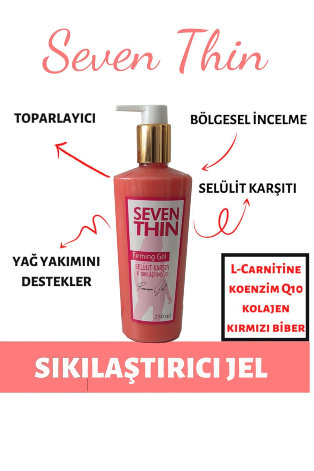 Seven Thin Sıkılaştırıcı  yağ Yakıcı  Toparlayıcı Selülit Jeli 250 ml
