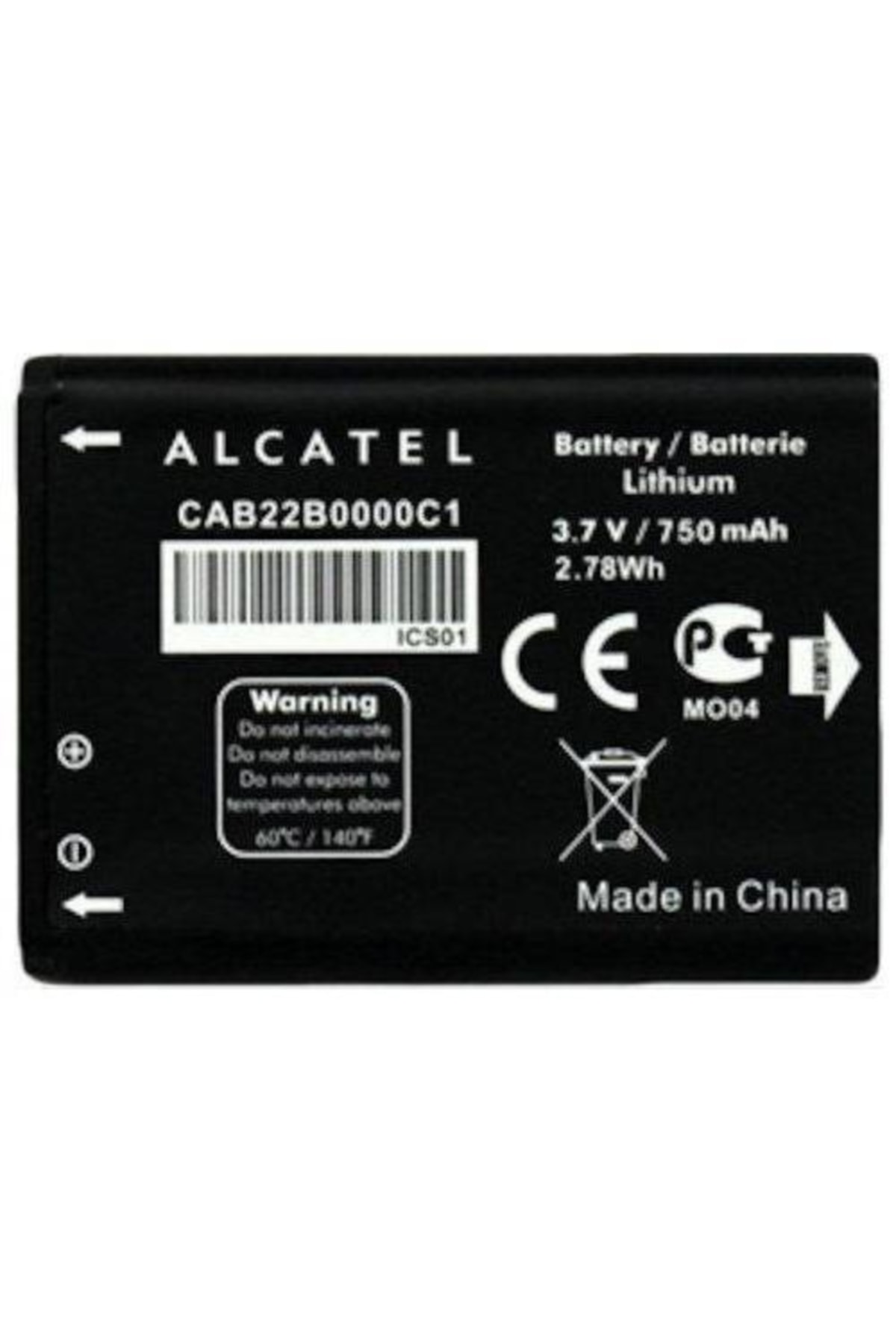 AXYA Alcatel Onetouch Ot-665 - X / Ot-356 Pil Batarya Cab22B0000C1