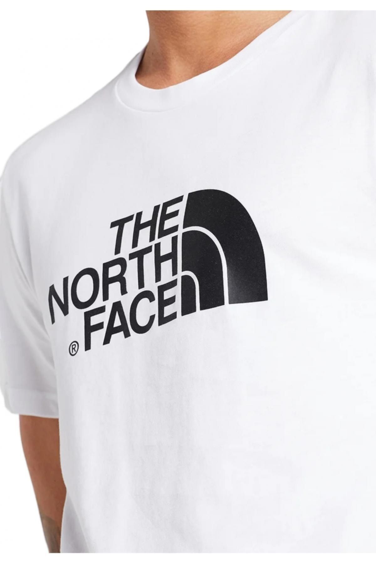 THE NORTH FACE Nf0a2tx3 M S/s Easy Tee Eu Beyaz Erkek T-shirt | 59
