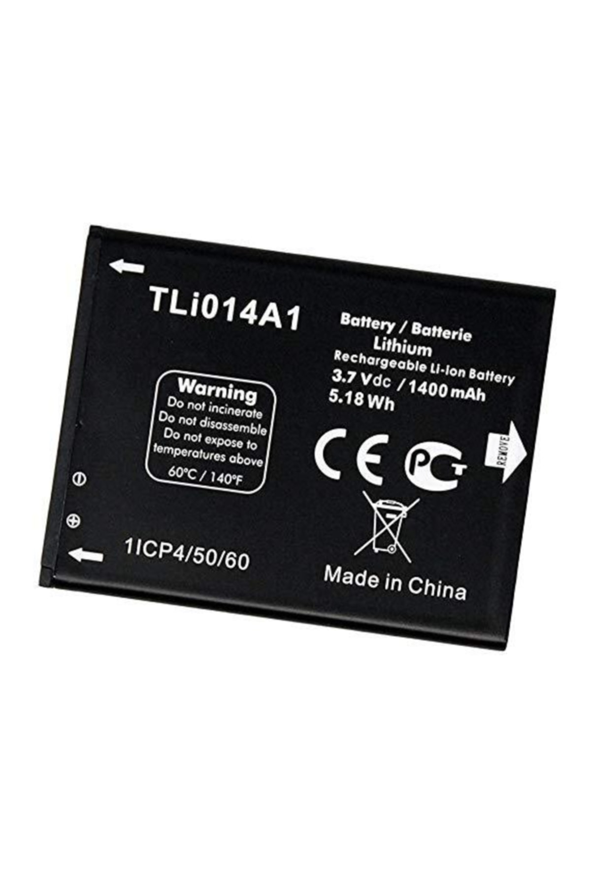 AXYA Vodafone 875 Smart 4 Mini One Touch Pop T 4010 Tli014A1 Batarya