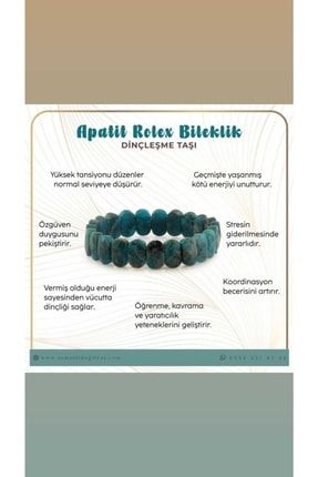 Sertifikalı Apatit Roleks Bileklik B785 7541hjkl