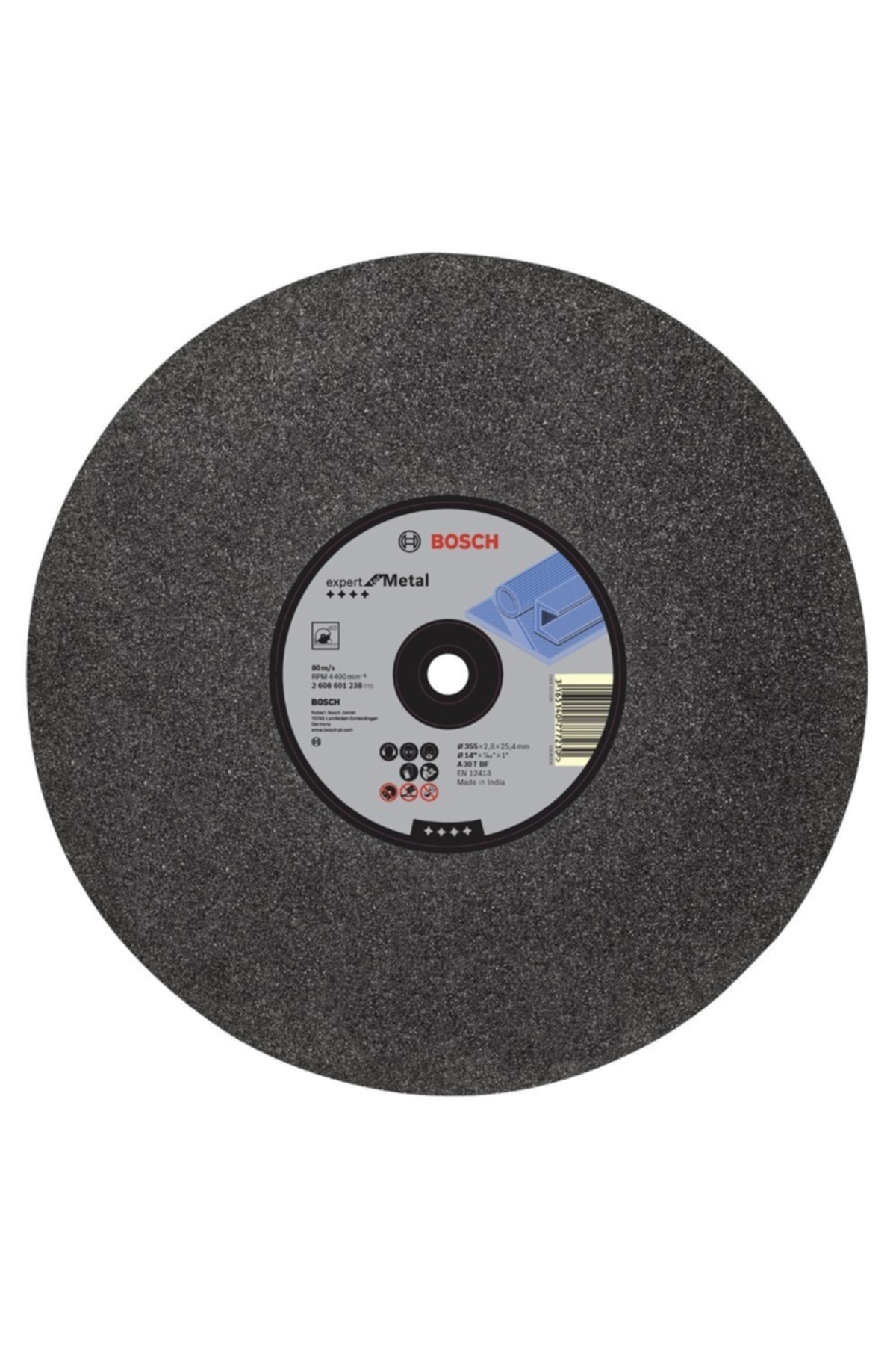 Bosch - 350*25,40*2,8 Mm Expert Serisi Düz Metal Kesme Diski (Taş)