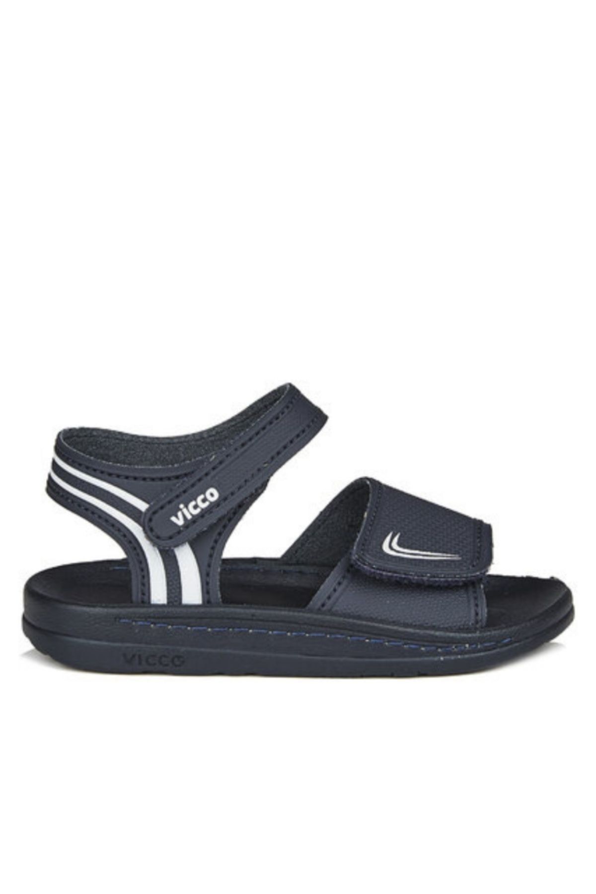 Dory Girl / Boy Basic Navy Blue Baby Sandals Unisex 332.b20y.301 (15) Jojo Vicco