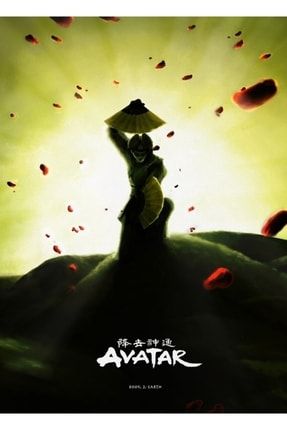 Avatar Son Hava Bükücü Kitap 3 Tablo Ahşap Poster Dekoratif f8f8f8(588)anime