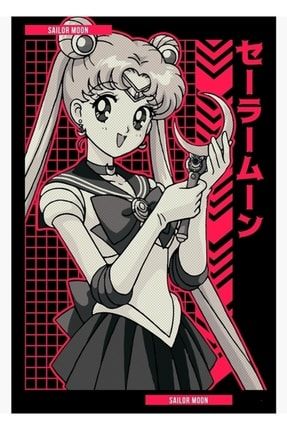 Sailor Moon Saılor Moon Anime Star Edition -kırmızı- Tablo Ahşap Poster Dekoratif f8f8f8(5773)anime