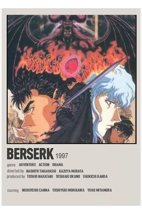 Berserker Minimalist Poster Tablo Ahşap Poster Dekoratif f8f8f8(1949)anime