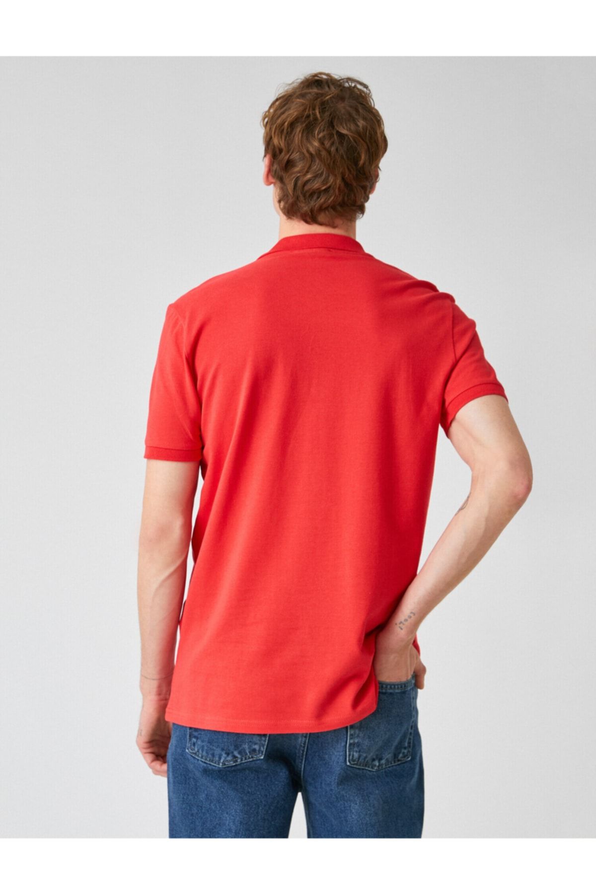 Koton Poloshirt Rot Regular Fit RA6748