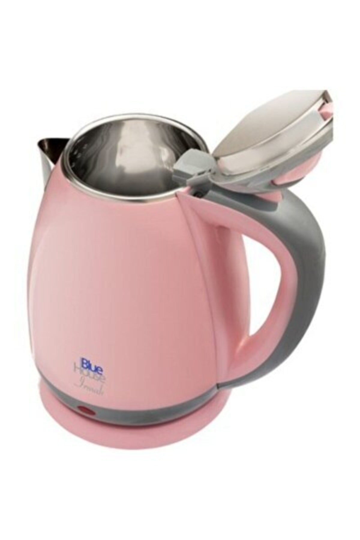 Genel Markalar Bluehouse Irmak Pembe 1500 W 1.8 Lt Içi Çelik Kettle