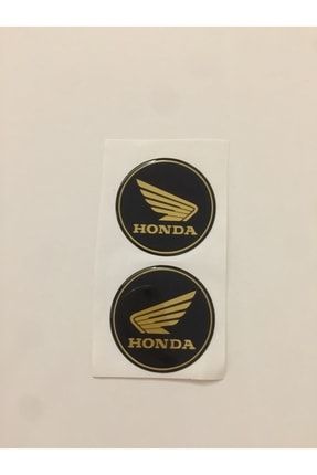 Honda Sarı Damla Sticker 2 Li Set 4.5 Cm 6325855