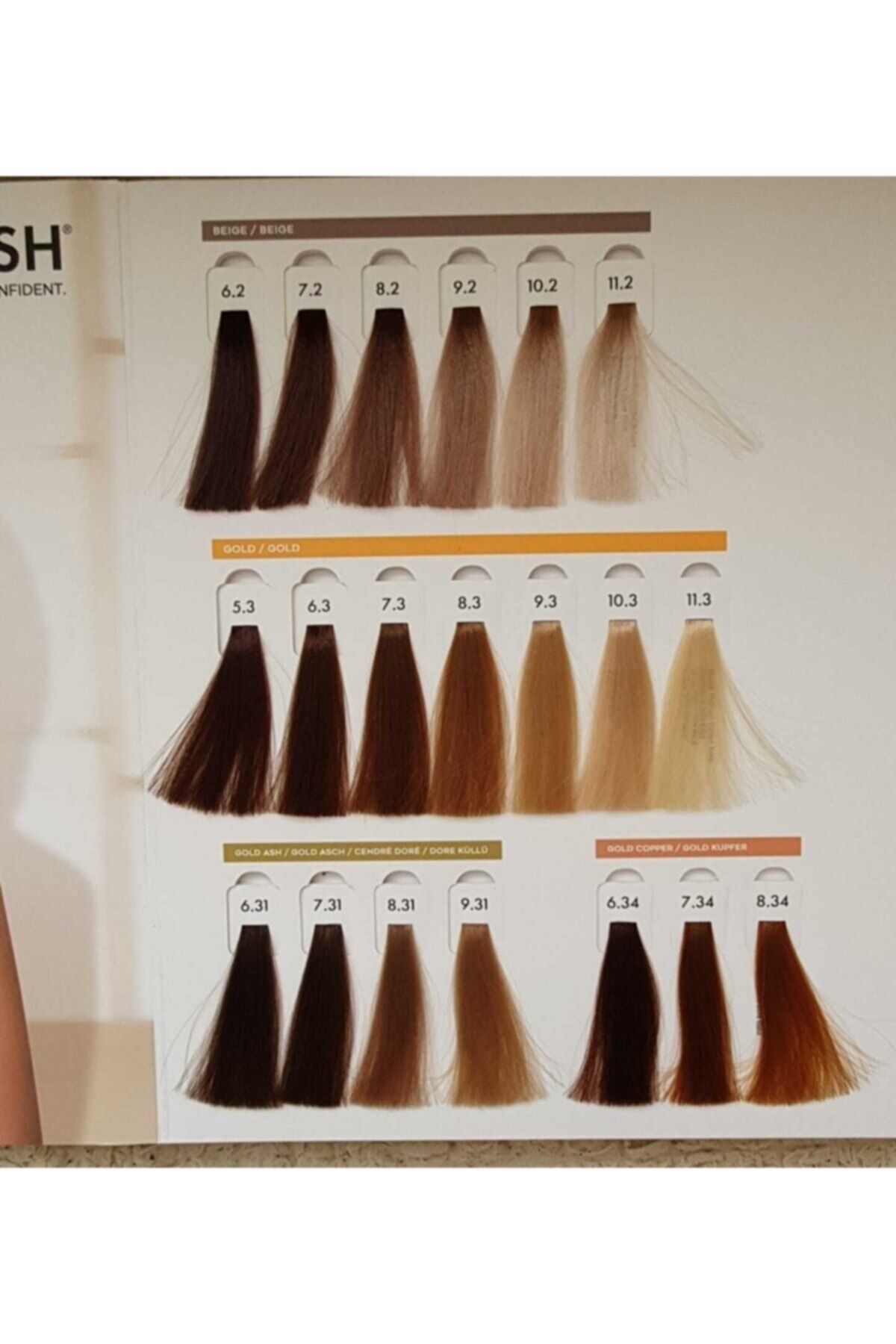رنگ مو چند مردانه و زنانه Passion SmartArt Hair Dye 6 34 مس قهوه ای تیره بدون اکسیدان. 60 میل HUSH