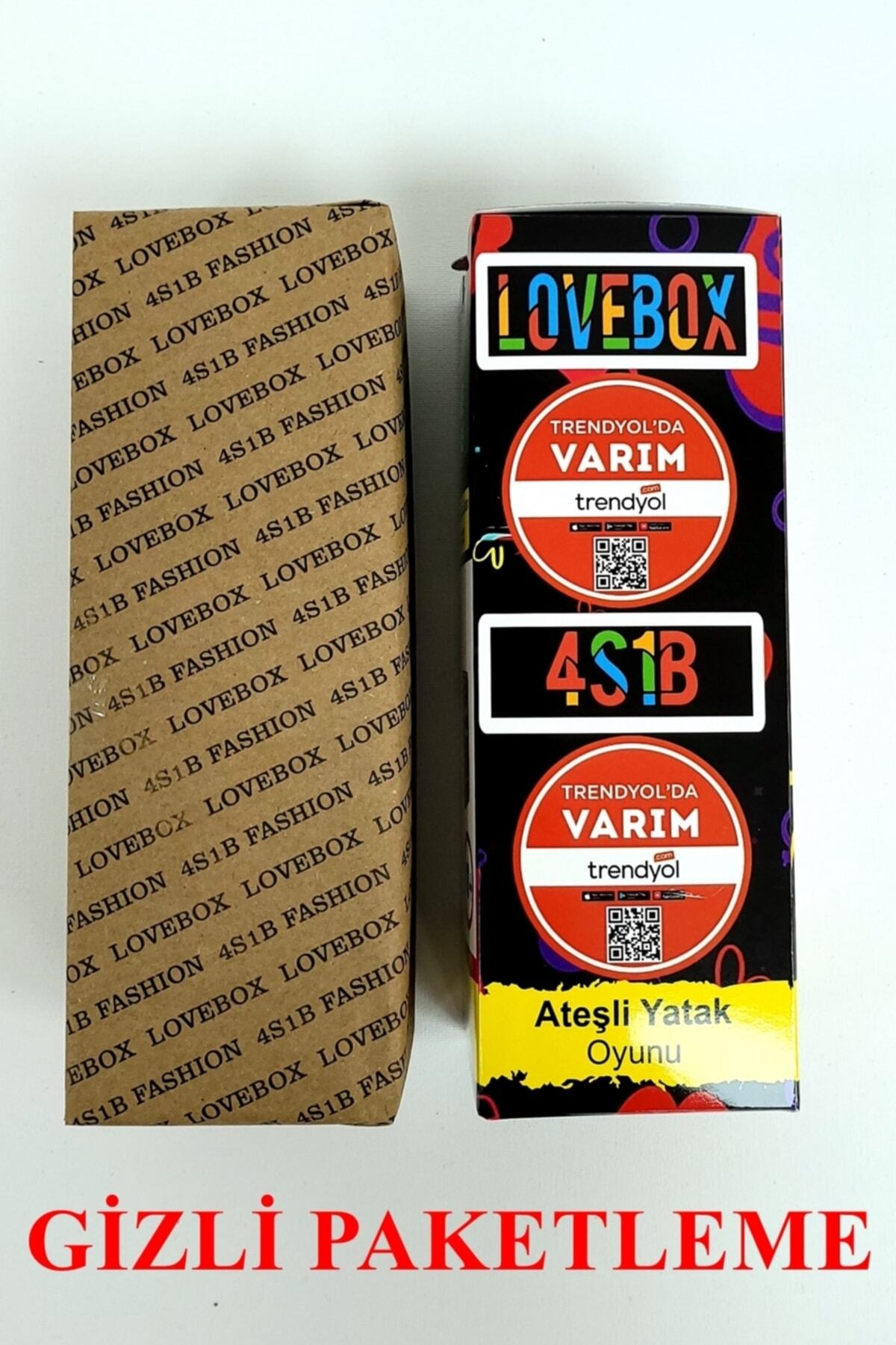 Fantezi Harness Kırmızı Bacak Bandı Ve 48 Erotik Cezalı Yetişkin Fantezi Denge Oyunu Seti 5