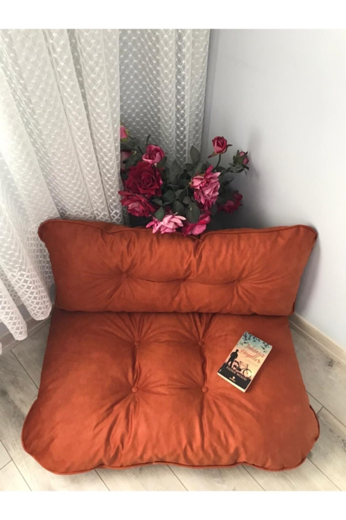 Lavinia Puf Lavinia Petek Önü Sıttlı Ikili Takım Minderler