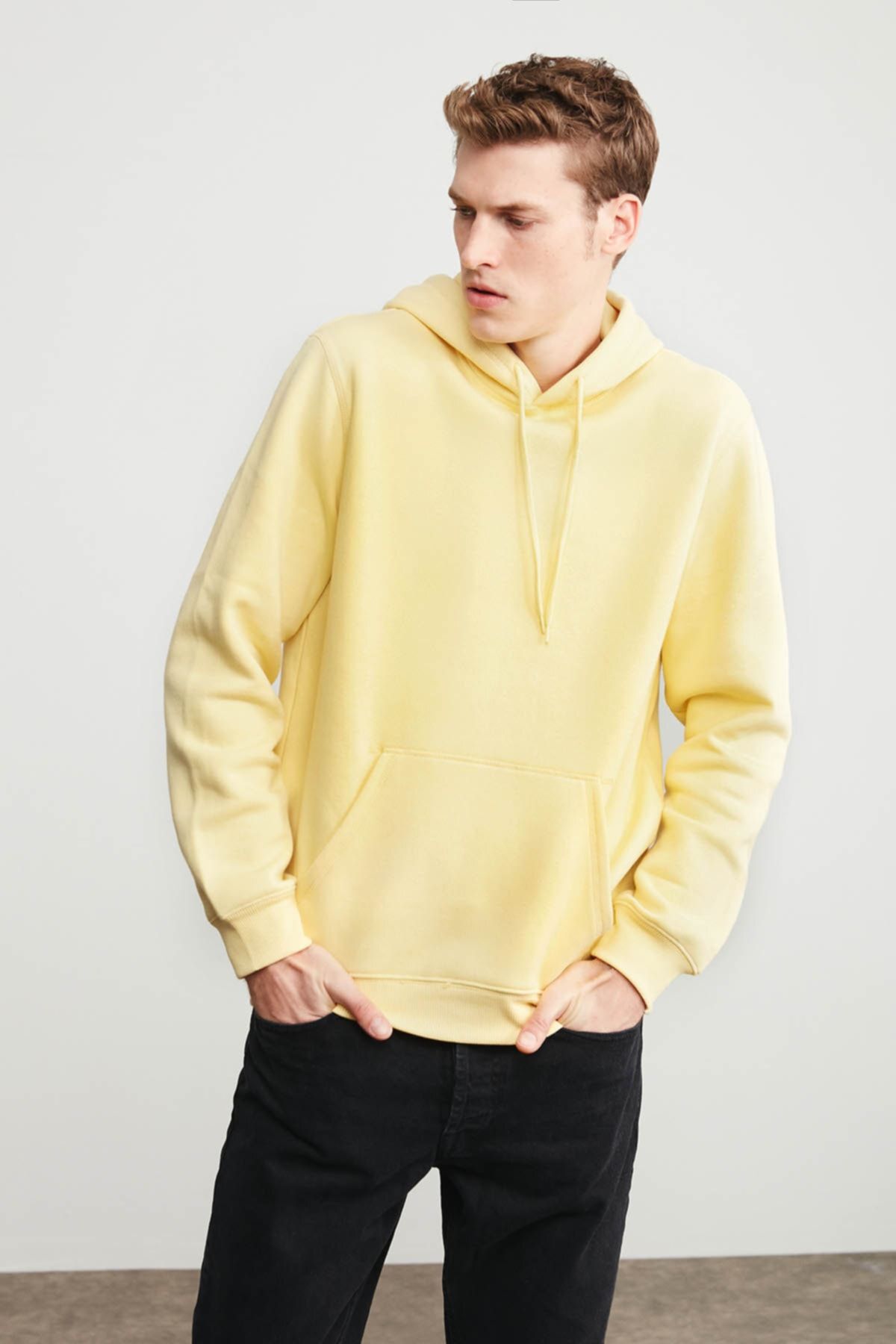 GRIMELANGE Sweatshirt Gelb Relaxed Fit Fast ausverkauft