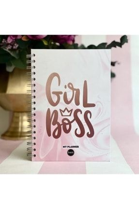 Girl Boss Tasarımlı Konsept Ajanda 55 Haftalık Planlayıcı aj0344