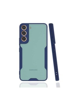 Samsung Galaxy S22 Uyumlu Ince Şık Tasarım Elde Kaymayan Tasarım Kamera Koruyucu Kılıf ParfeGalaxyS22