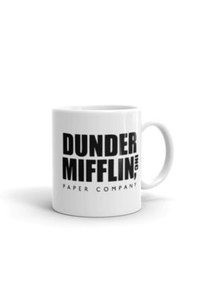 Dunder Mifflin, World's Best Boss, The Office Tv Show Kupa Bardak HBV00000N1G1N