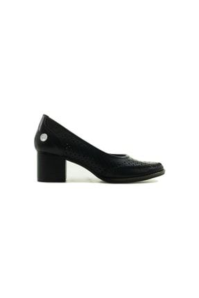 Kadın Hakiki Deri Topuklu Klasik Ayakkabı(3640) 22y D22ya-265 Z 22Y D22YA-265 Z