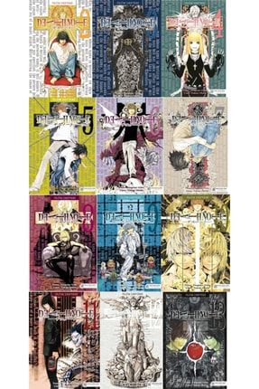 Death Note 2-3-4-5-6-7-8-9-10-11-12-13. Ciltler Manga Seti - Tsugumi Ooba BelkısKitabevi221