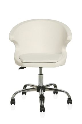 Koket Suni Deri, Metal Ayaklı Ofis Çalışma Sandalyesi Kok001 KOK001